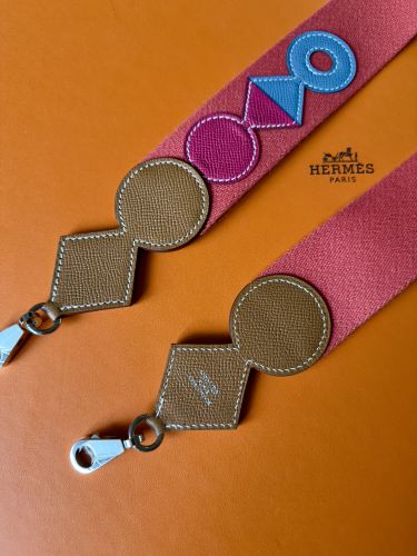 HERMÈS STRAP SCHULTERRIEMEN LEDER CANVAS HERMÈS STRAP SCHULTERRIEMEN LEDER CANVAS