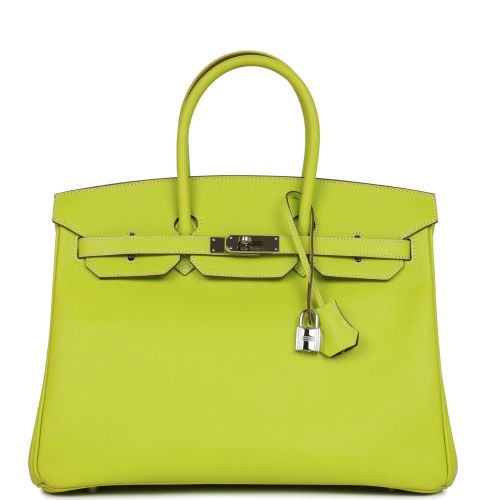 HERMÈS BIRKIN BAG 35 KIWI CANDY EPSOM  LEDER  PALLADIUM HERMÈS BIRKIN BAG 35 KIWI CANDY EPSOM  LEDER  PALLADIUM