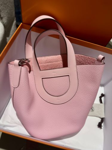 HERMÈS SAC TASCHE HERMÈS IN-THE-LOOP 18 CLEMENCE PALLADIUM HERMÈS SAC TASCHE HERMÈS IN-THE-LOOP 18 CLEMENCE PALLADIUM