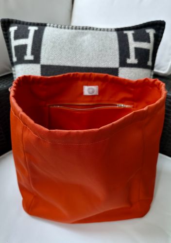 HERMÈS REISETASCHE NAVY BLUE TOILE  PALLADIUM HARDWARE