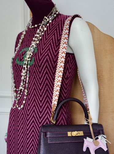 HERMÈS STRAP 25 IN MULTICOLORE HERMÈS STRAP 25 IN MULTICOLORE