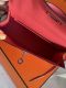 HERMÈS MINI KELLY 20 ROSE LIPSTICK PALLADIUM HARDWARE