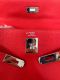 HERMÈS KELLY HSS RETOURNÉ 32 ROUGE TOMATE CLEMENCE PALLADIUM HARDWARE