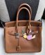 HERMÈS BIRKIN BAG 30 GOLD TOGO PALLADIUM HARDWARE