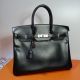 HERMÉS BIRKIN BAG 35 SCHWARZ BOX LEDER PALLADIUM 