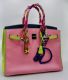 HERMES BIRKIN BAG 35 TRICOLORE EPSOM PALLADIUM HARDWARE