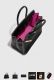 HERMÈS BIRKIN 30 HSS SPECIAL ORDER BLACK ROSE POURPRE SWIFT GOLD HARDWARE