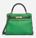 HERMÈS KELLY 28 HSS BAMBOO CANOPEE TOGO BRUSHED GOLD HARDWARE