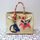 HERMÉS BIRKIN BAG 35 PARCHEMIN TOGO PALLADIUM HARDWARE