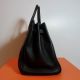 HERMÉS BIRKIN BAG 35 SCHWARZ TOGO LEDER  PALLADIUM