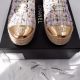  CHANEL ESPADRILLES TWEED GOLD