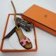 HERMÈS CHARM SANDAL NANO ORAN ROSE CONFETTI