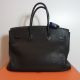 HERMÉS BIRKIN BAG 35 BLACK TOGO GOLD HARDWARE