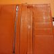 HERMES WALLET BEARN SOUFFLET ORANGE CHEVRE LEDER