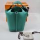 HERMÈS PICOTIN HANDTASCHE LOCK 18 VERT VERONE CLEMENCE PALLADIUM HARDWARE