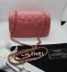 CHANEL CLASSIC MINI BAG ROSE FLAP 