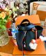 HERMÈS PICOTIN HANDTASCHE LOCK 18 BLACK CLEMENCE PALLADIUM 
