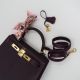 HERMÈS KELLY BAG  28 RAISIN FUCHSIA SELLIER CHEVRE GOLD HARDWARE
