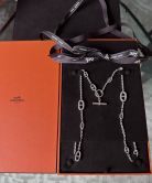 HERMÈS COLLIER FARANDOLE HALSKETTE AUS SILBER