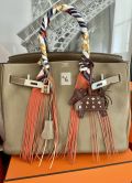 HERMÉS BIRKIN BAG 35 ETOUPE TOGO PALLADIUM HARDWARE