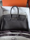 HERMÈS BIRKIN 35 GRIS ÉTAIN TOGO LEDER PALLADIUM HARDWARE