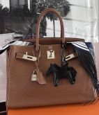 HERMÈS BIRKIN BAG 30 GOLD TOGO PALLADIUM HARDWARE HERMÈS BIRKIN BAG 30 GOLD TOGO PALLADIUM HARDWARE