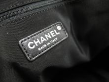 CHANEL BAG SHOPPER IN SILBER WITH CHANEL  LOGO 